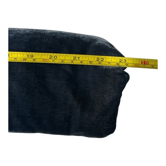 Jou Jou Women’s Blue Velvet Puffer Jacket Size M Zip Up Winter Warm Quilted Coat - Picture 8 of 11